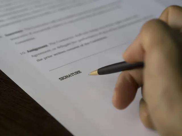 business, signature, contract, document, deal, paperwork, hand, ready, to write, ok, signature, signature, contract, contract, contract, contract, contract, paperwork, paperwork. Business insurance ninety-day plan, days 46 to 90: request, compare, issue, test