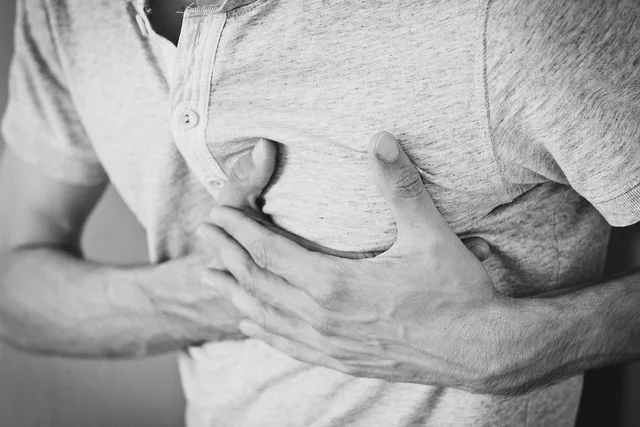 man, heartache, chest pain, hurt, pain, heart attack, adult, chest, cotton shirt, hands, ouch, monochrome, black and white, heart attack, heart attack, heart attack, heart attack, heart attack. Five risk scenarios to test operational response and insurance policy questions, from cyber to injury