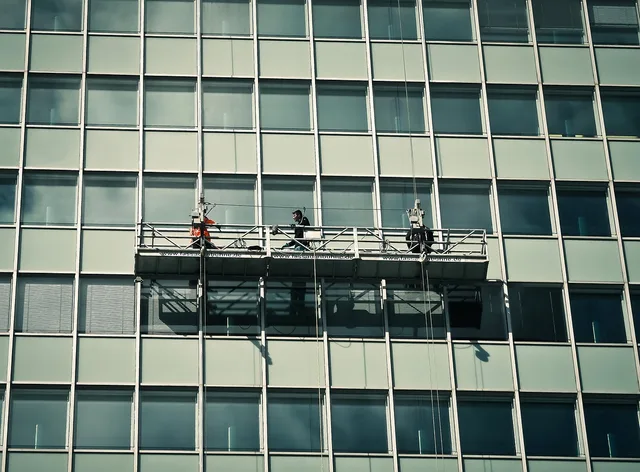 facade, window, window cleaner, architecture, building, house facade, high building, work, construction site, handyman, construction worker, workers, city, window cleaner, window cleaner, window cleaner, window cleaner, window cleaner, construction site, construction site, construction site, construction worker. Public liability insurance: what affects the cost?